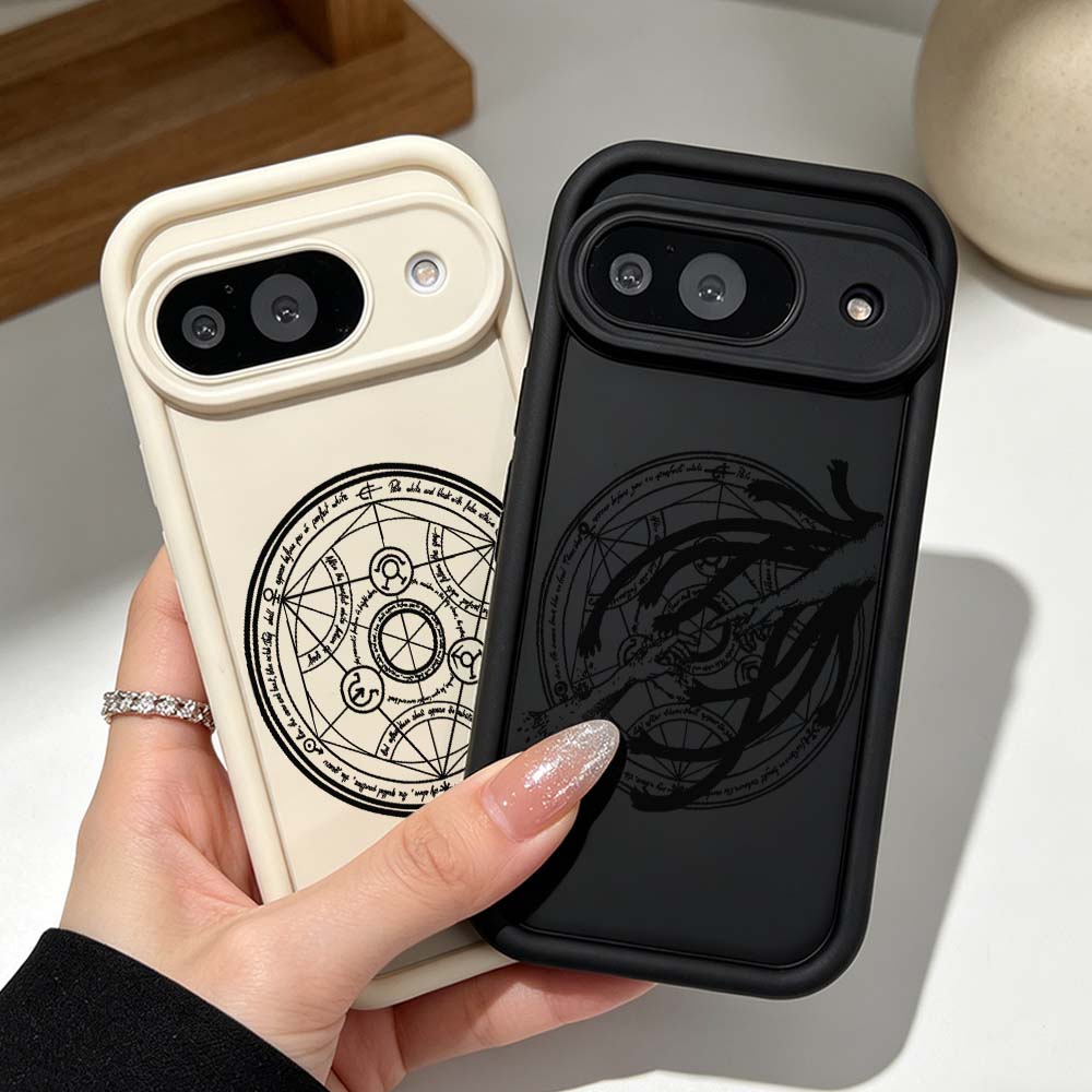 Google Pixel 8A - 강철의 연금술사 패션 폰 케이스 구글