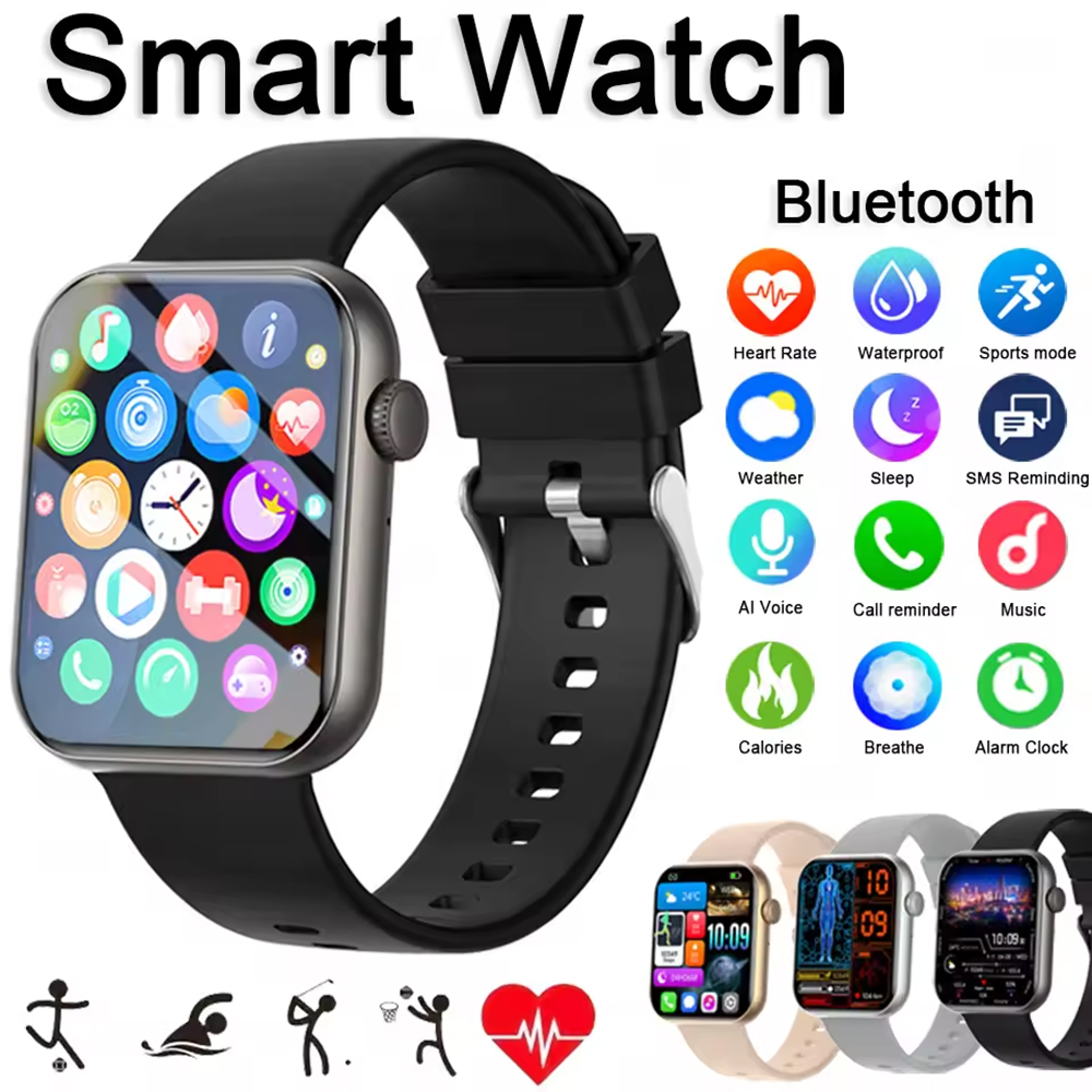 Smartwatch Faces - 오리지널 남성용 스마트워치 피트니스 트래커 BT