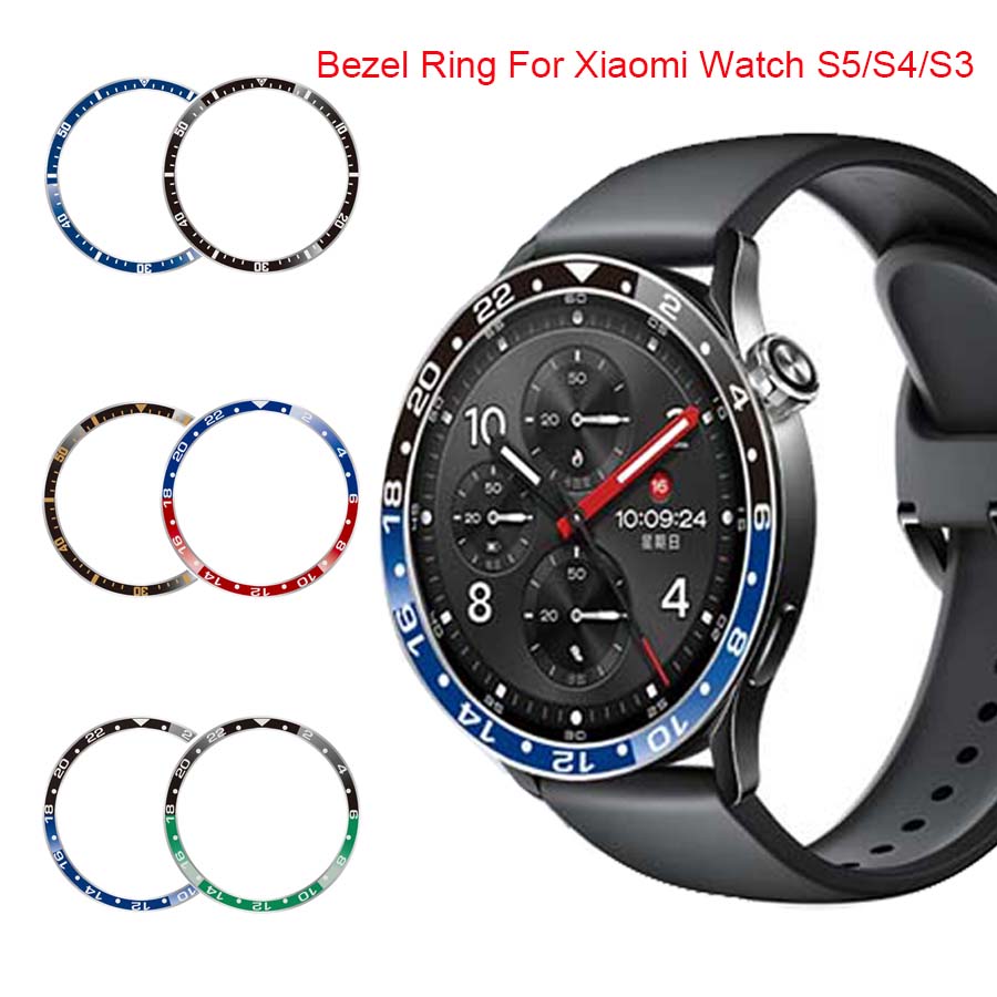 샤오미 스마트워치 S5 S4 S3용 메탈 베젤 링, 미 - Xiaomi Smartwatch S3 Accessories 리뷰 및 가격