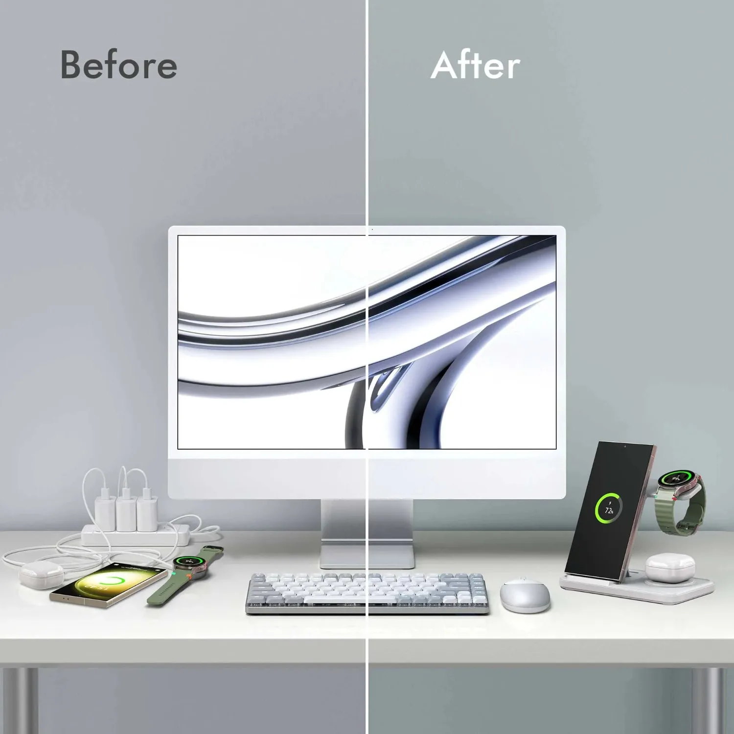 삼성 S25 S24 S23 S22 갤럭시 워치 8 7  - Watch Charger Cable 리뷰 및 가격