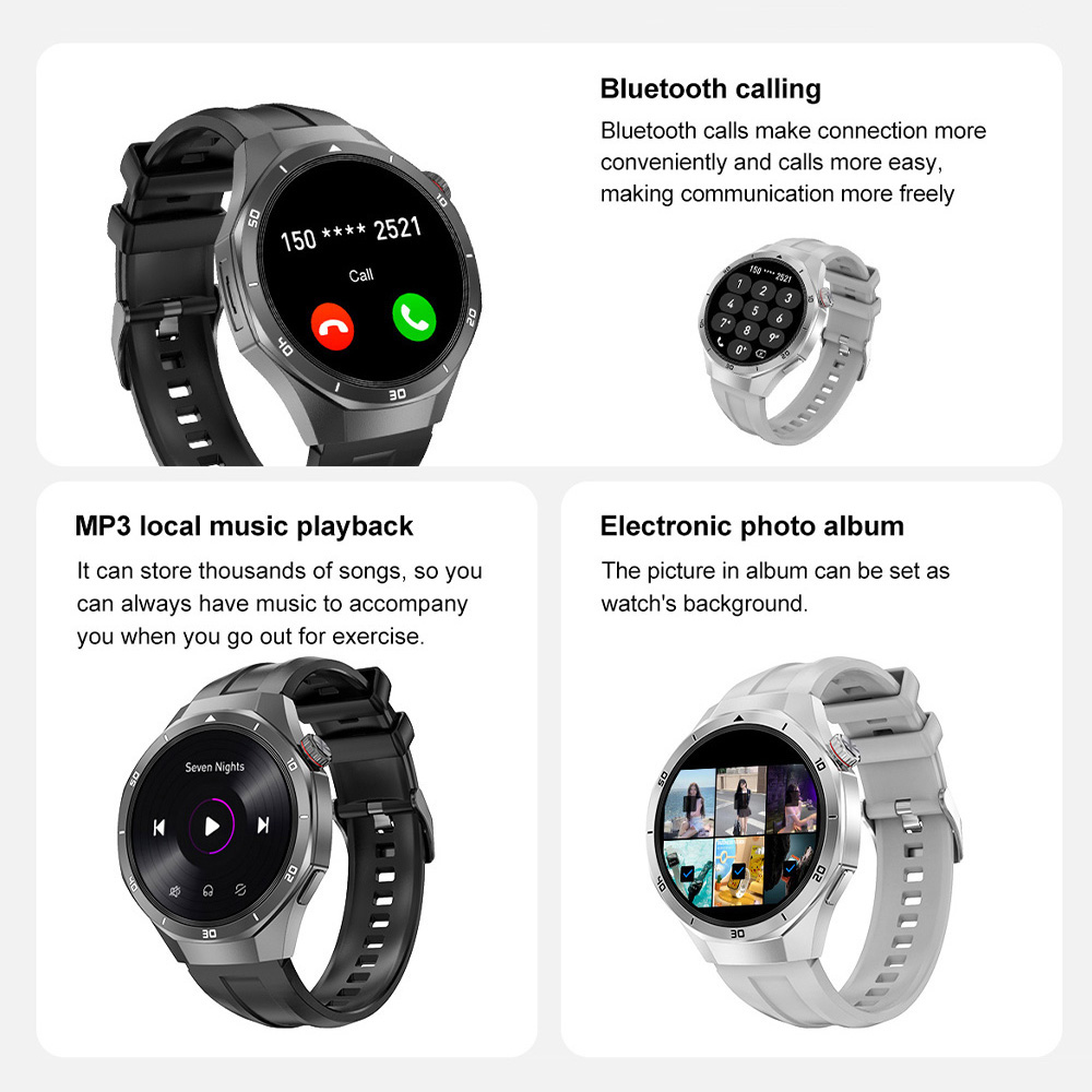 DT5 Pro 스마트 시계 남성용 여성용 디지털 손목  - Android Smartwatch Accessories 리뷰 및 가격