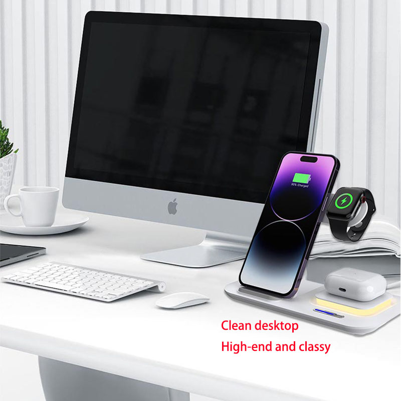 핫 3 in 1 접이식 무선 휴대폰 충전 스테이션 20 - Wireless Charger Watch 리뷰 및 가격