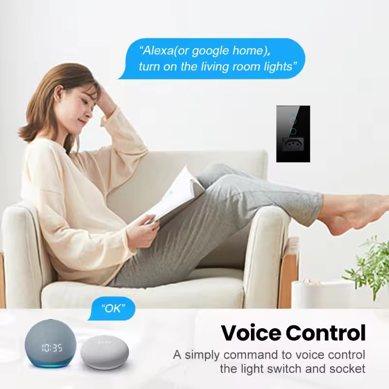 UNKAS Wifi 스마트 브라질 라이트 스위치 벽면  - Smart Accessories 리뷰 및 가격