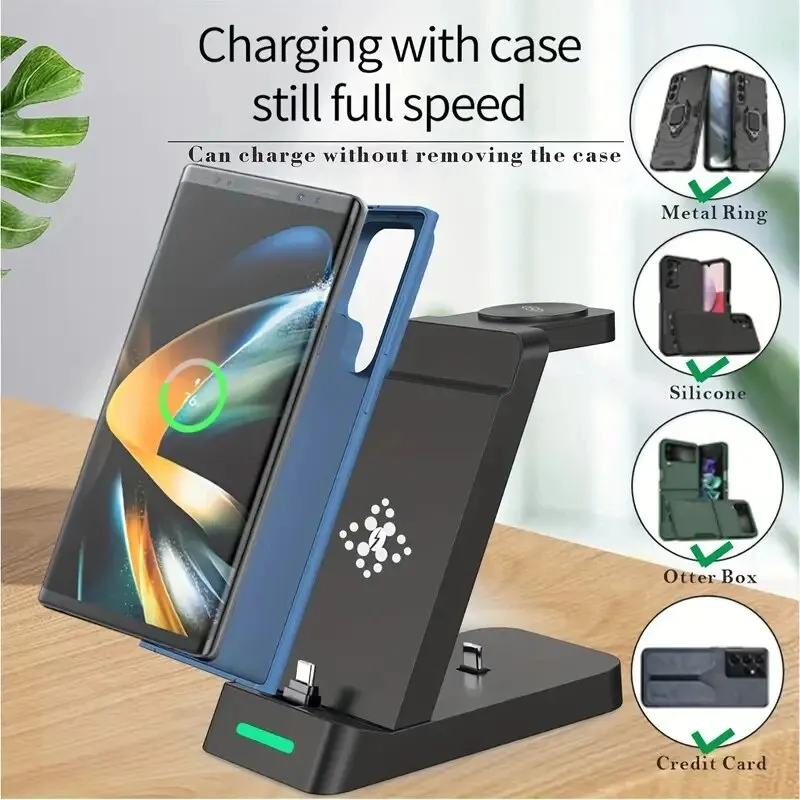 삼성 S24 S23 S22 노트 Z 폴드 고속 무선 충 - Watch Charger Cable 리뷰 및 가격