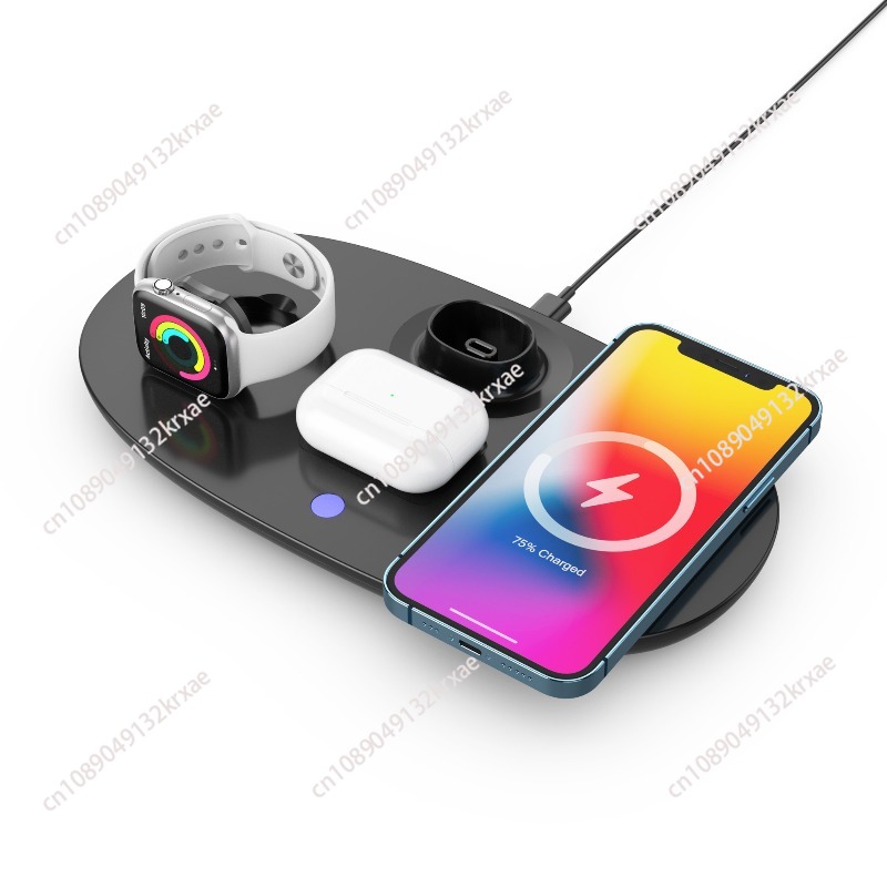 4In1 헤드폰 스탠드 에어팟 맥스용 분리형 헤드셋 홀 - Wireless Charger Watch 리뷰 및 가격