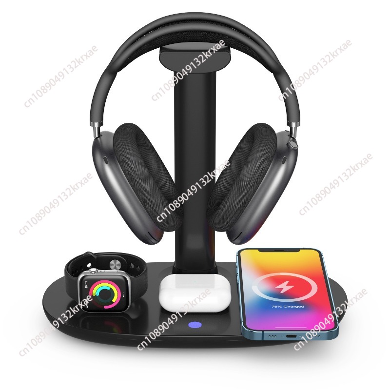 4In1 헤드폰 스탠드 에어팟 맥스용 분리형 헤드셋 홀 - Wireless Charger Watch 리뷰 및 가격