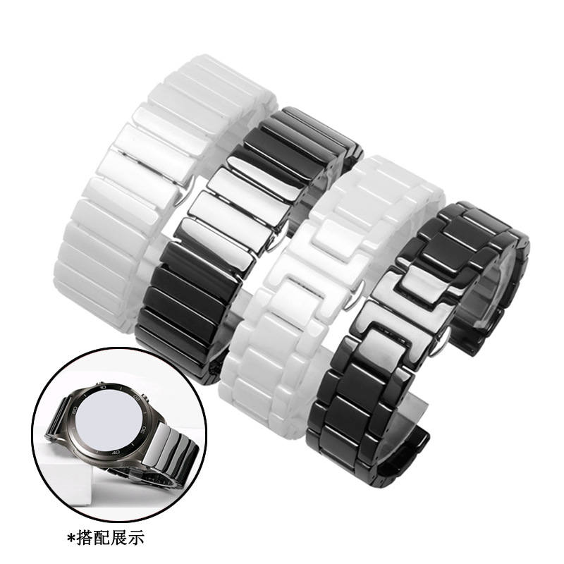 삼성 갤럭시 워치용 세라믹 22mm 시계 밴드, 46m - Ceramic Link Bracelet 리뷰 및 가격
