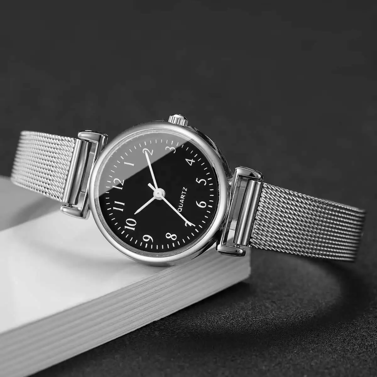 1/2PCS 패션 여성용 시계 심플한 메쉬 밴드 여성용 - Stainless Mesh Band 리뷰 및 가격