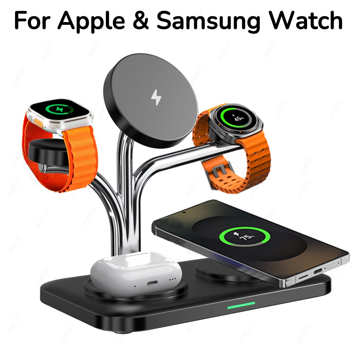 5 IN 1 마그네틱 무선 충전기 듀얼 폰 및 시계 고 - Wireless Charger Watch 리뷰 및 가격