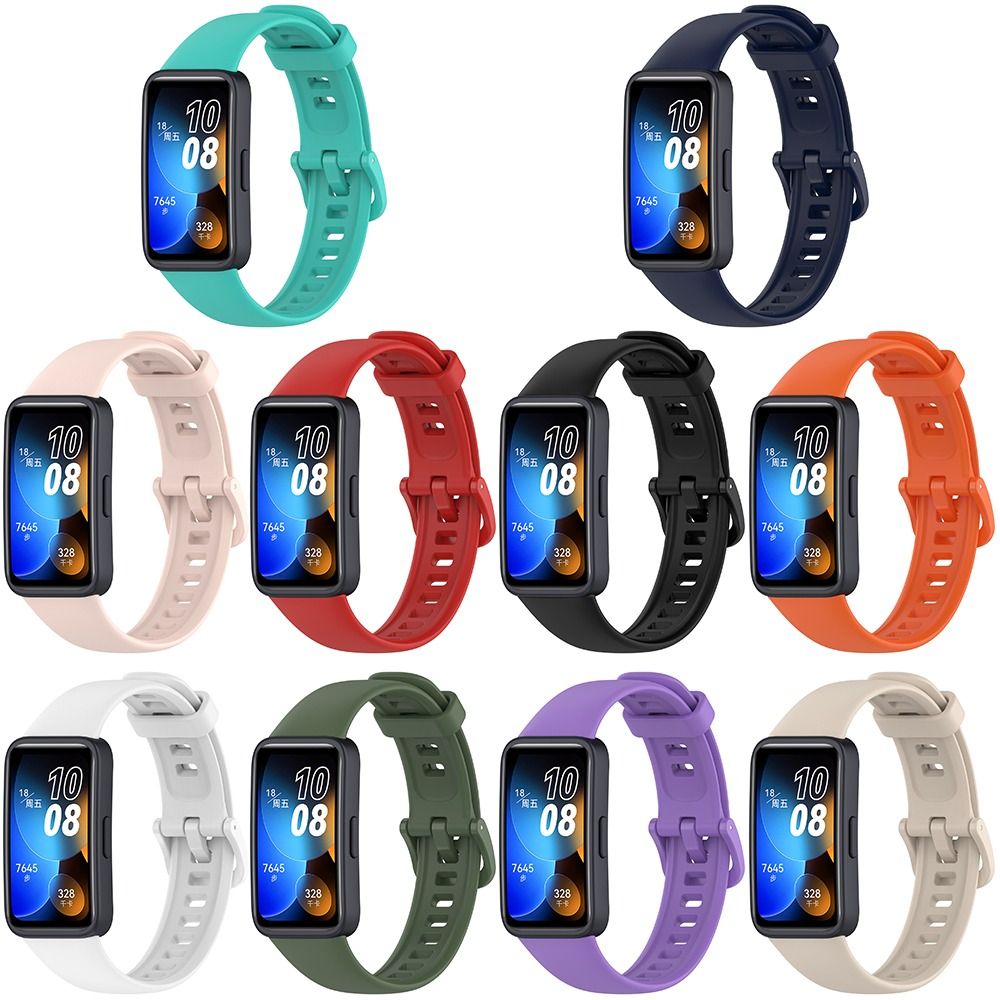 화웨이 밴드 8 용 스트랩, 실리콘 교체 손목 밴드,  - Huawei Smartwatch Accessories 리뷰 및 가격