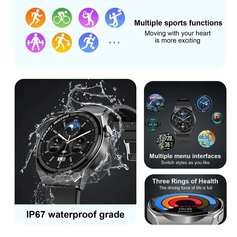 시계 시리즈 5 스마트 시계 남성 여성 HDScreen - Smartwatch Faces 리뷰 및 가격